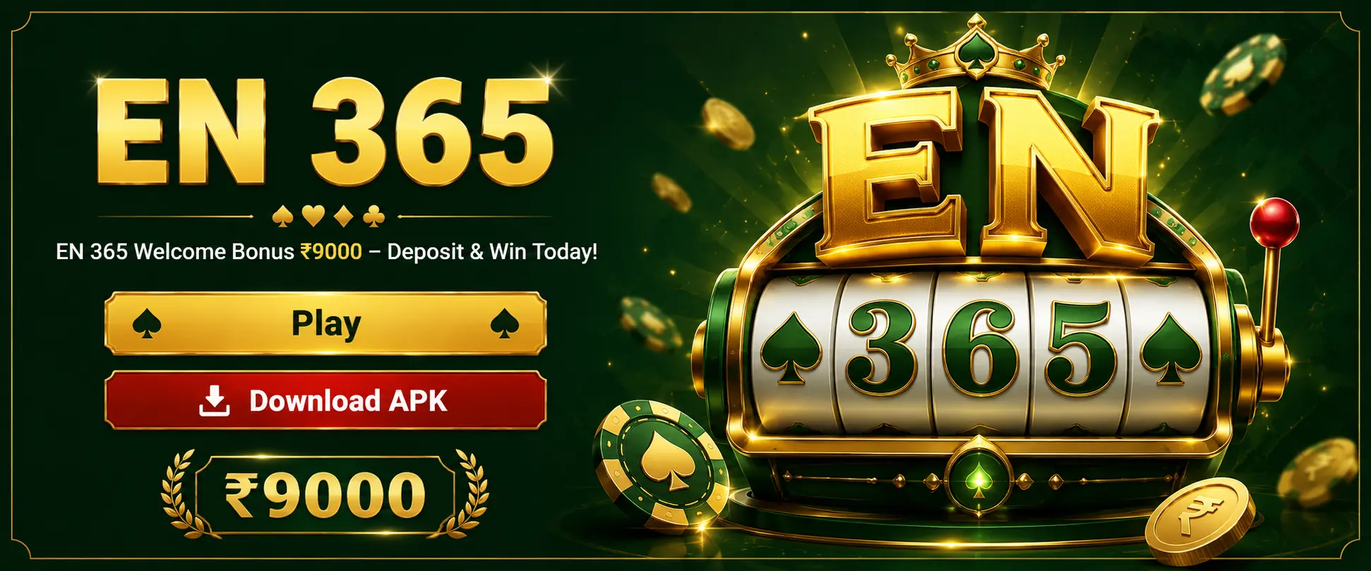 En365 Casino Banner